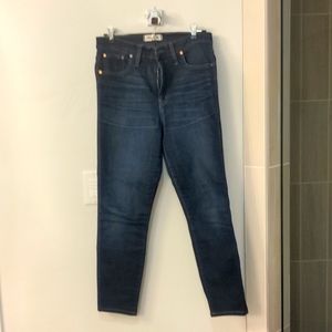 Madewell Hayes 10" High Riser Skinny Skinny 29